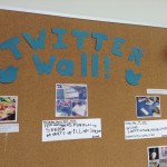 Our Twitter Wall.