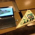 This is a sample of student work using the technology to produce a scale drawing and creating a scale model for the culminating task.