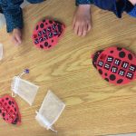 Player picks a number to fill their 10 frame. They roll their die and put the die showing that number on their frame and continue rolling their die until their frame is full.