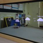 Mirror showing extended forecast