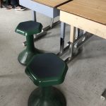 Hoki Stools – allow students to remain seated but still be able to move.