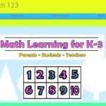 A picture of the Primary Math Website homepage.